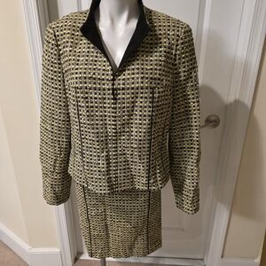 Carlisle Tweed Skirt Set Size 14
